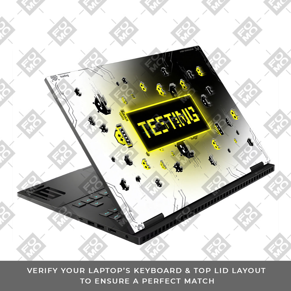 Testing Under Attack HP Omen Gaming 16 3D Laptop Skin