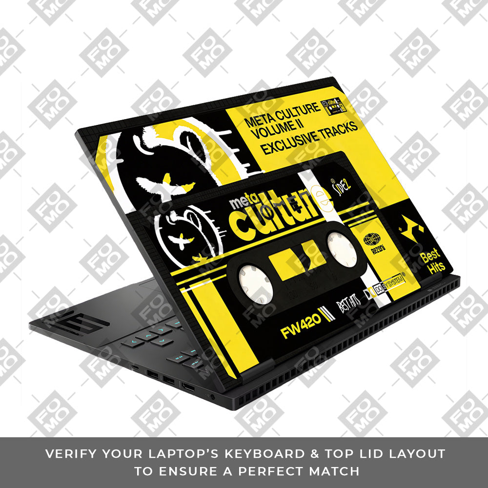Meta Culture HP Omen Gaming 16 3D Laptop Skin