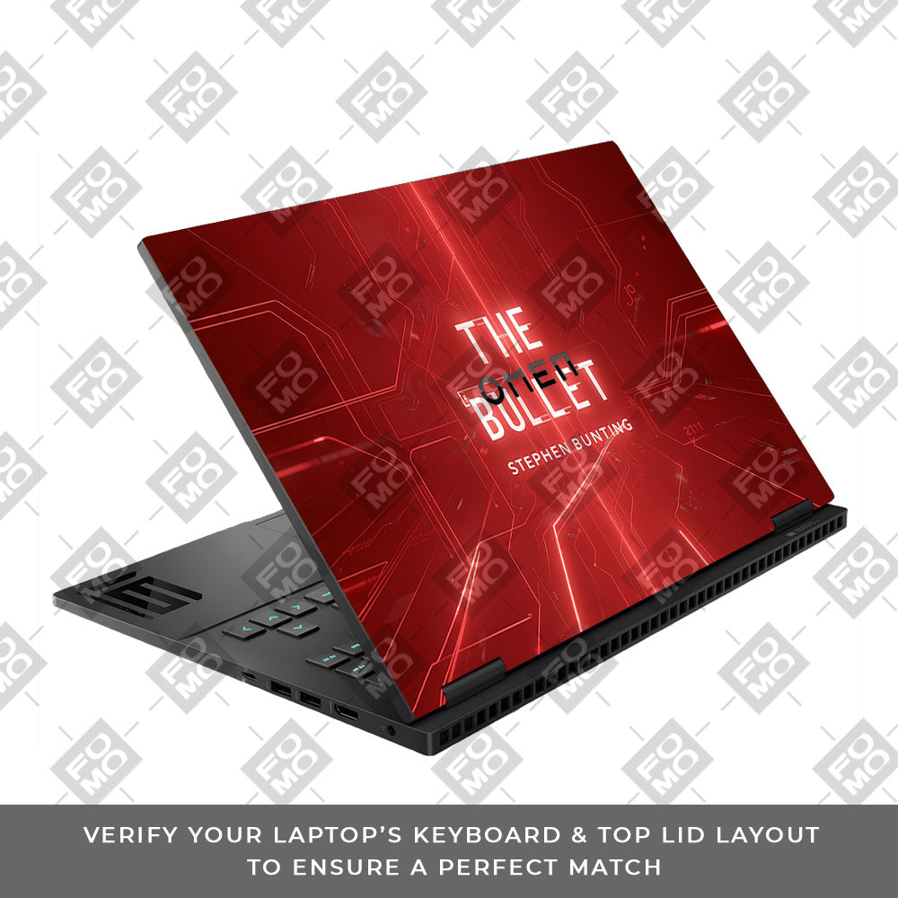 The Bullet HP Omen Gaming 16 3D Laptop Skin