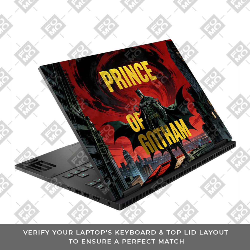Prince of Gotham HP Omen Gaming 16 3D Laptop Skin