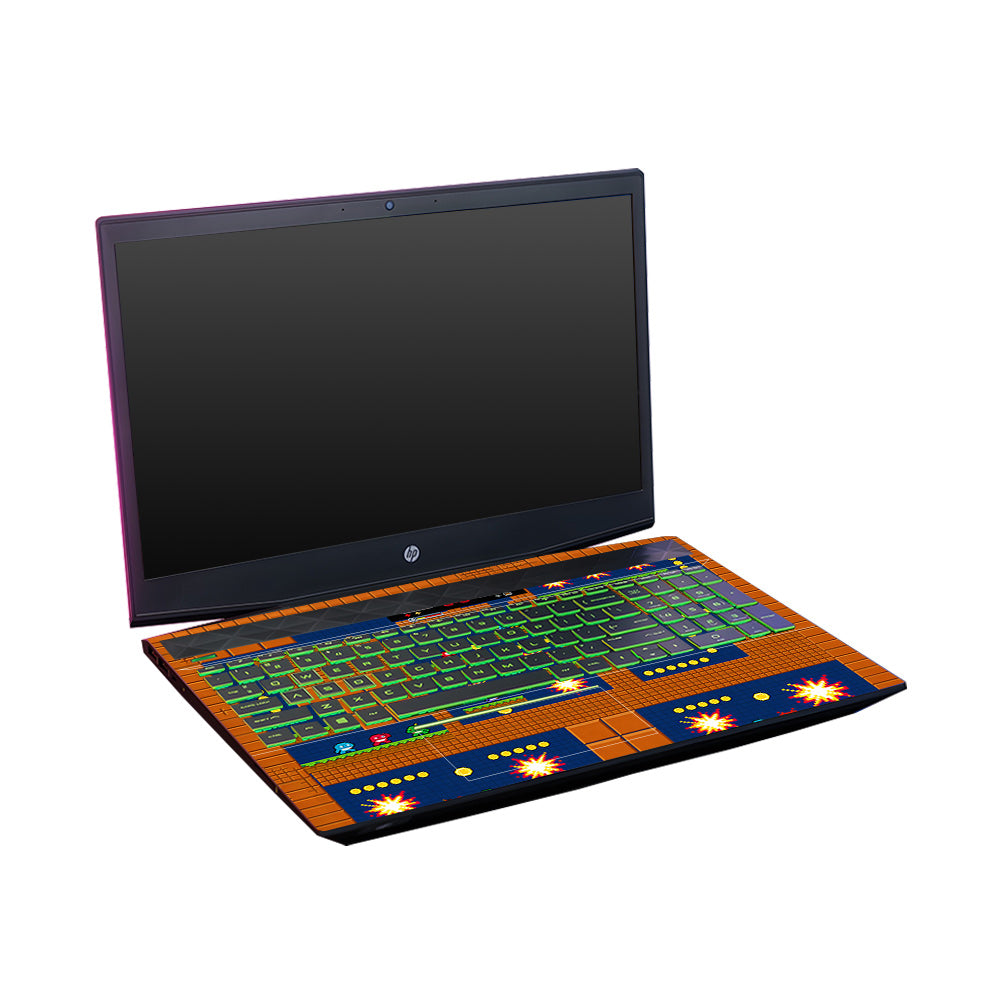 Pixelated Retro Arcade HP Pavilion Gaming 15 CX Series 3D Laptop Skin