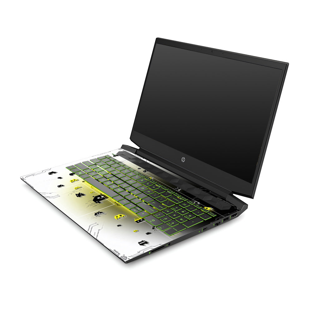 Testing Under Attack HP Pavilion Gaming 15 EC Series 3D Laptop Skin