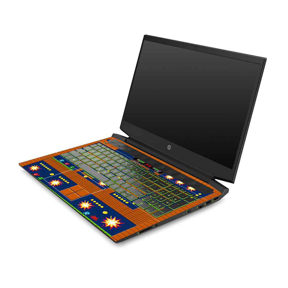 Pixelated Retro Arcade HP Pavilion Gaming 15 EC Series 3D Laptop Skin