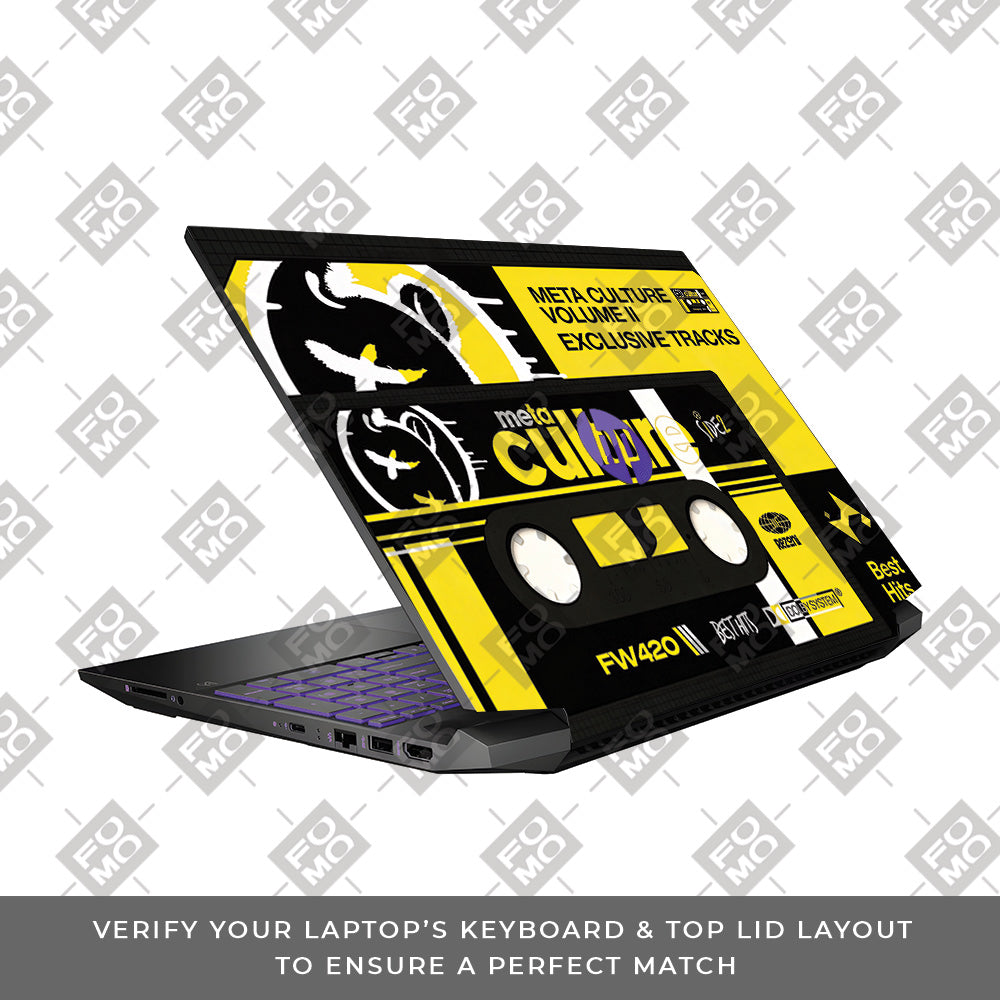 Meta Culture HP Pavilion Gaming 15 EC Series 3D Laptop Skin