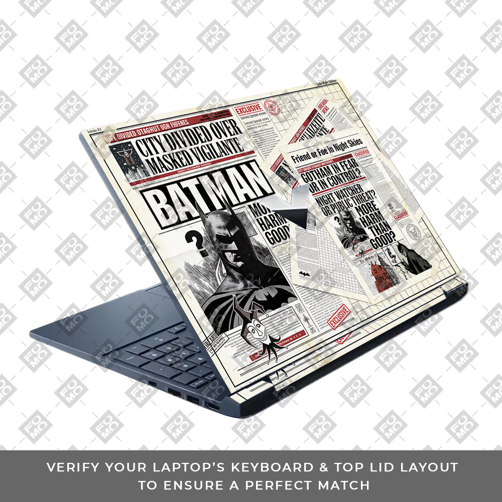 Batman Gotham’s Legacy HP Victus 3D Laptop Skin