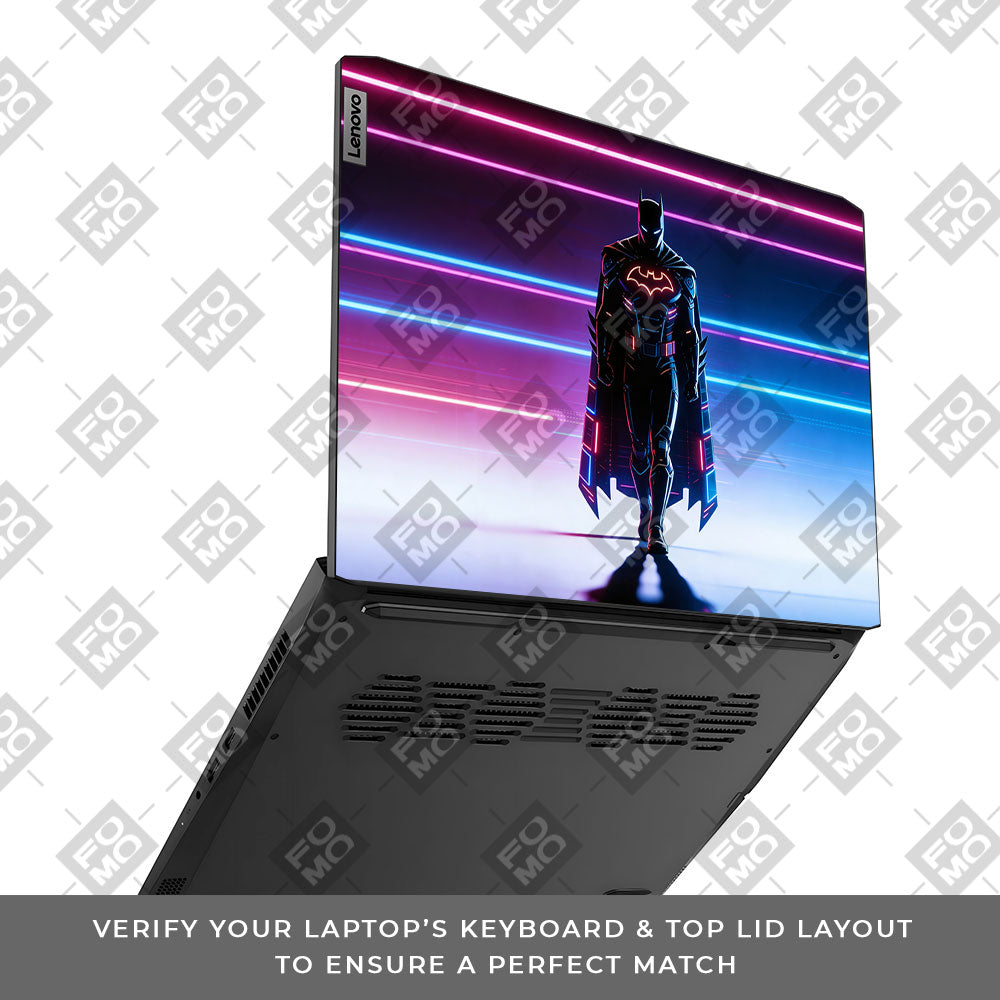 Superhero Neon Streaks Lenovo IdeaPad Gaming 3 15ACH6 and 15IHU6 3D Laptop Skin