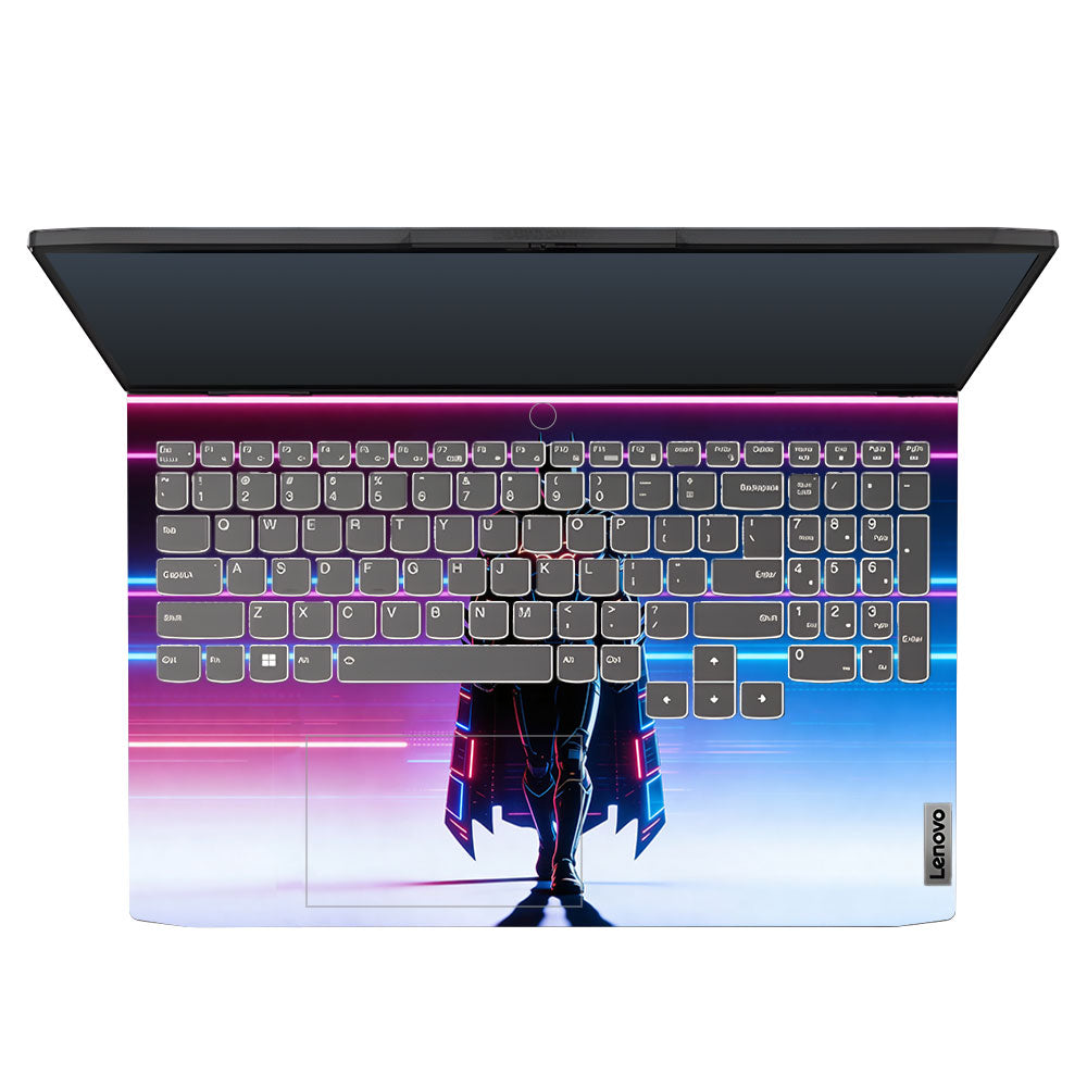Superhero Neon Streaks Lenovo IdeaPad Gaming 3 15ARH7 and 15IAH7 3D Laptop Skin