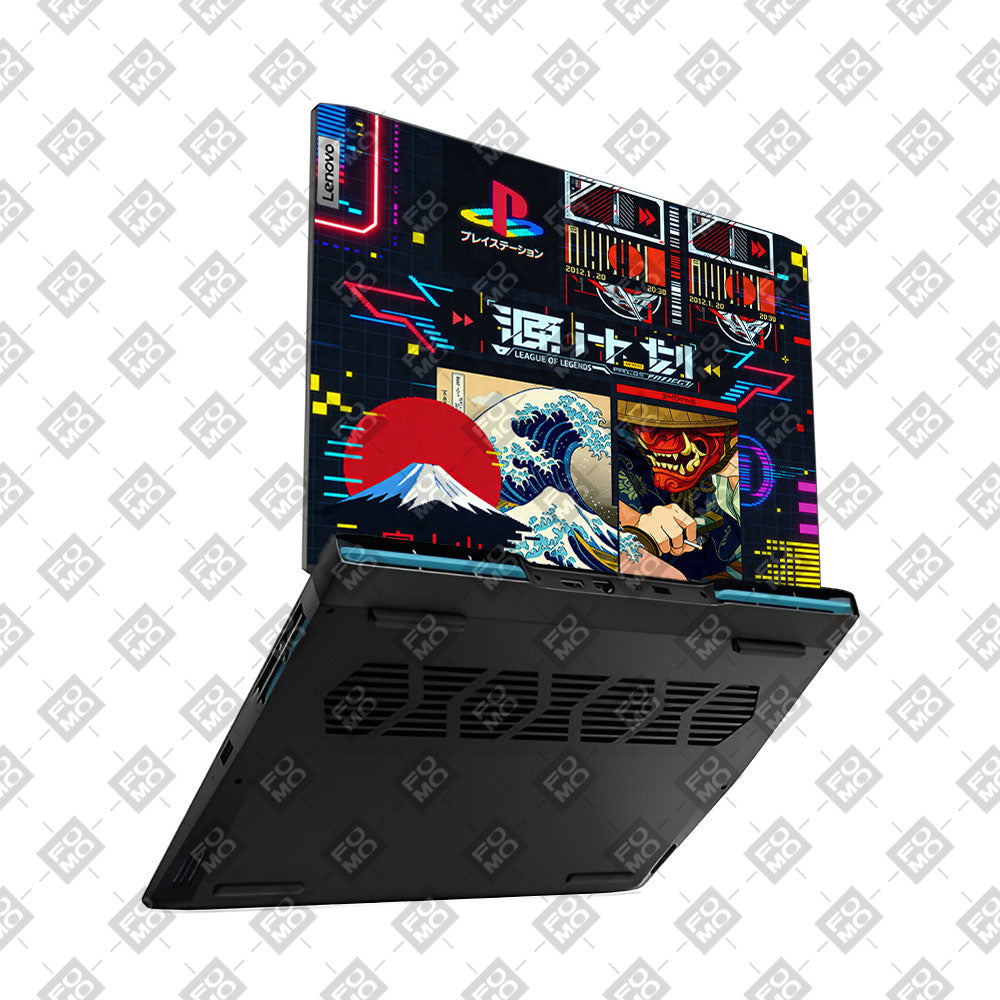PlayStation Retro Lenovo IdeaPad Gaming 3 15ARH7 and 15IAH7 3D Laptop Skin