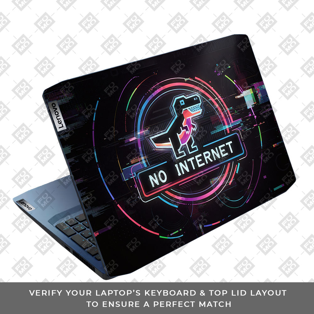 Dinosaur Connection Lenovo Ideapad Gaming 3 15ARH05 and 15IMH05 3D Laptop Skin