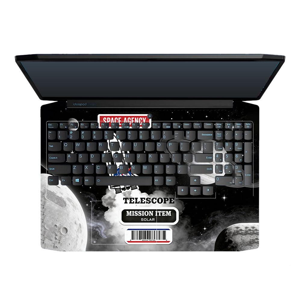 Space Mission NASA Lenovo Ideapad Gaming 3 15ARH05 and 15IMH05 3D Laptop Skin