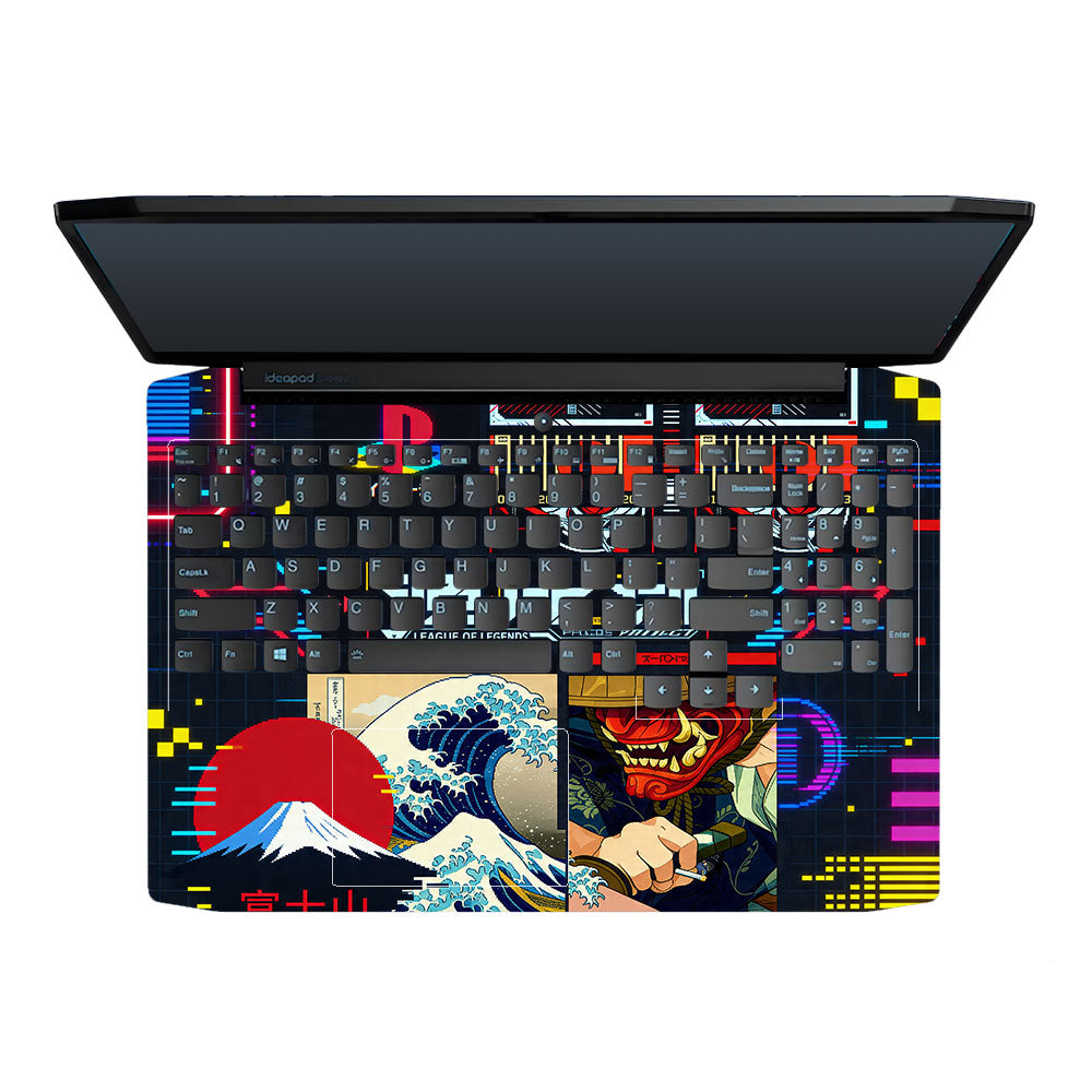 PlayStation Retro Lenovo Ideapad Gaming 3 15ARH05 and 15IMH05 3D Laptop Skin