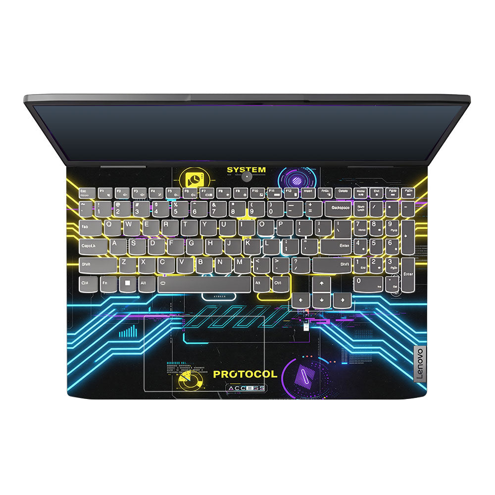 System Protocol Lenovo LOQ 2023 15IRH8, 15APH8  3D Laptop Skin