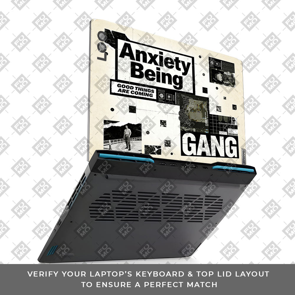 Anxiety Art Lenovo LOQ 2023 15IRH8, 15APH8  3D Laptop Skin