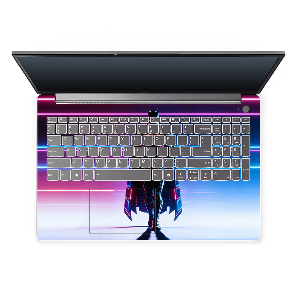Superhero Neon Streaks Lenovo LOQ Essential 15IAX9E 3D Laptop Skin