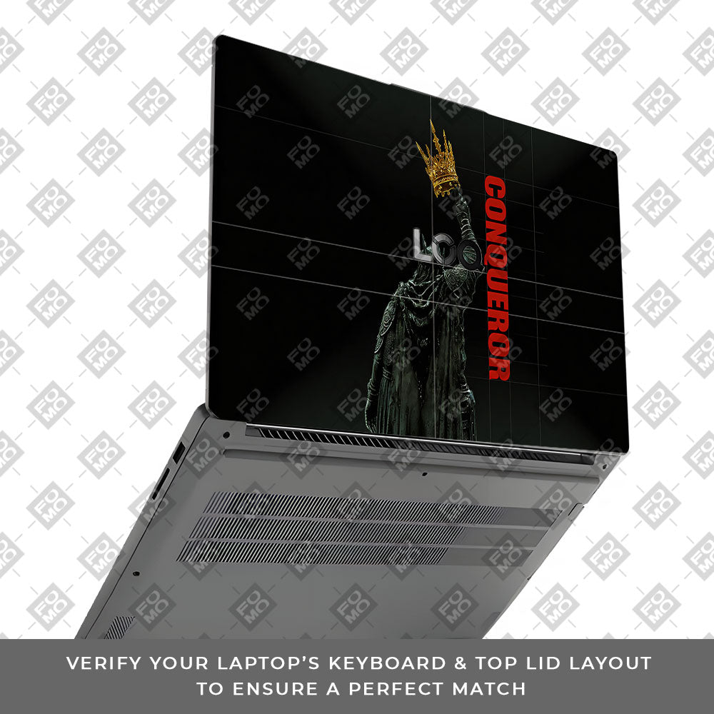 Crowned Conqueror Lenovo LOQ Essential 15IAX9E 3D Laptop Skin
