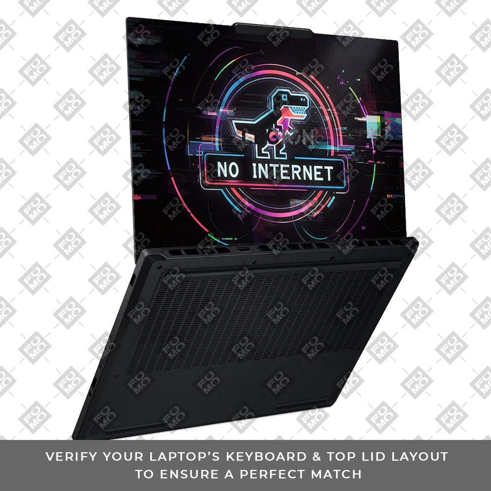Dinosaur Connection Lenovo Legion 5 15AHP10 3D Laptop Skin