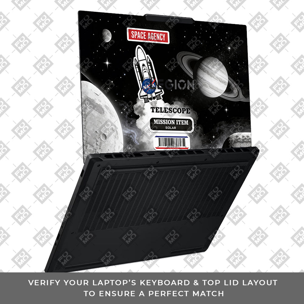 Space Mission NASA Lenovo Legion 5 15AHP10 3D Laptop Skin