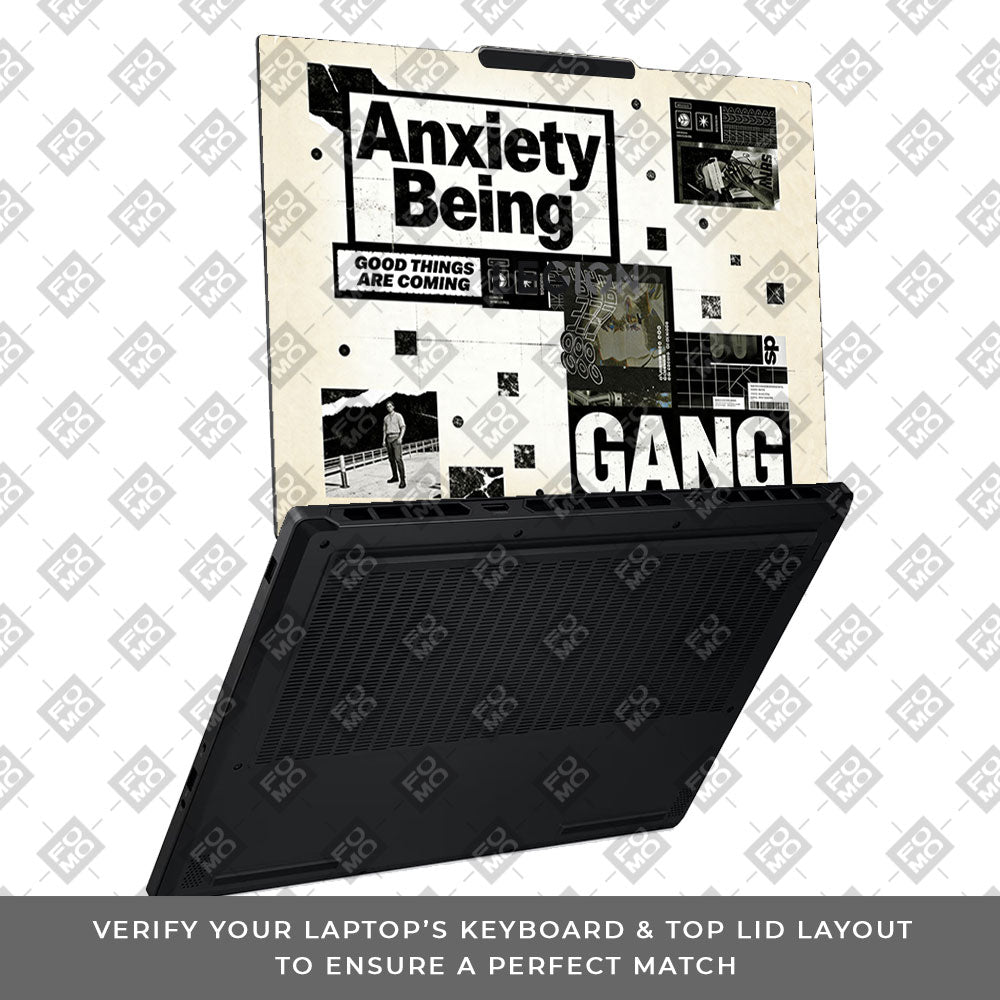 Anxiety Art Lenovo Legion 5 15AHP10 3D Laptop Skin