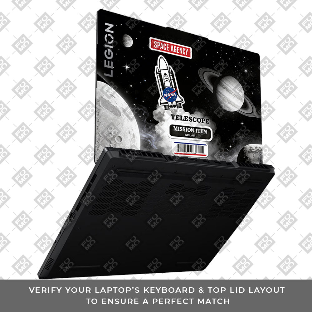 Space Mission NASA Lenovo Legion 5 15ARP8 3D Laptop Skin