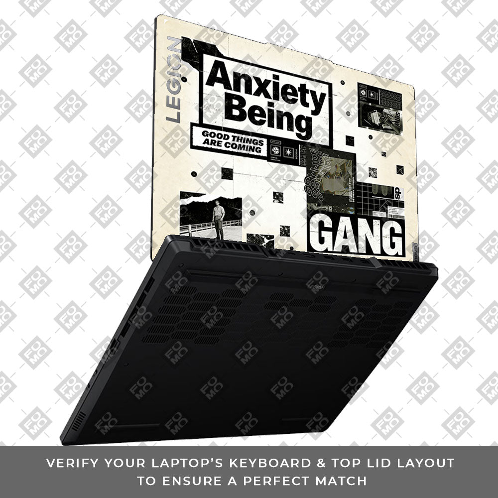 Anxiety Art Lenovo Legion 5 15ARP8 3D Laptop Skin