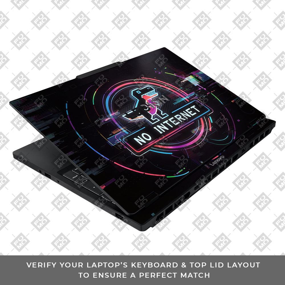 Dinosaur Connection Lenovo Legion 5 15IAX10 3D Laptop Skin