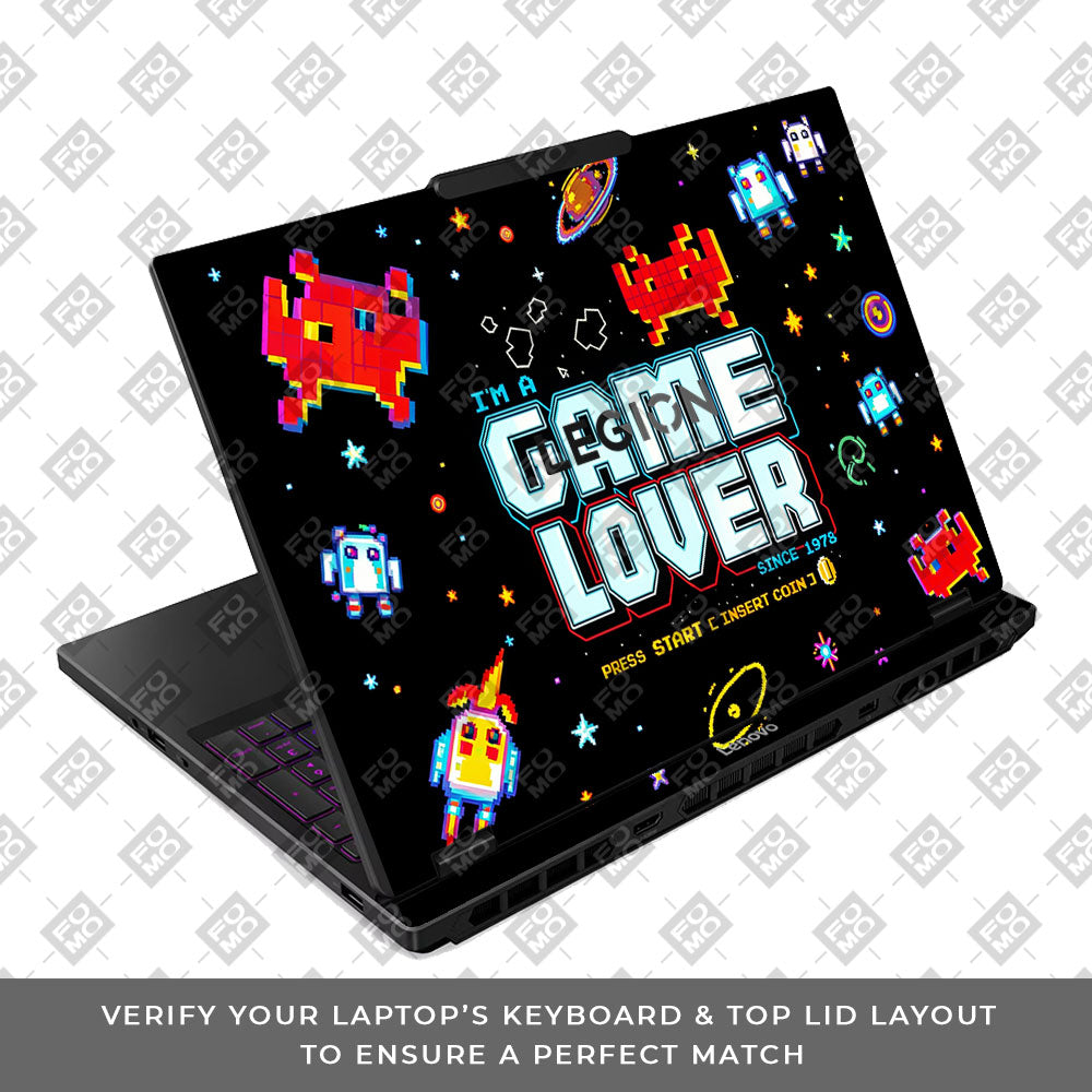 Gamer Lover Lenovo Legion 5 15IRX10 3D Laptop Skin