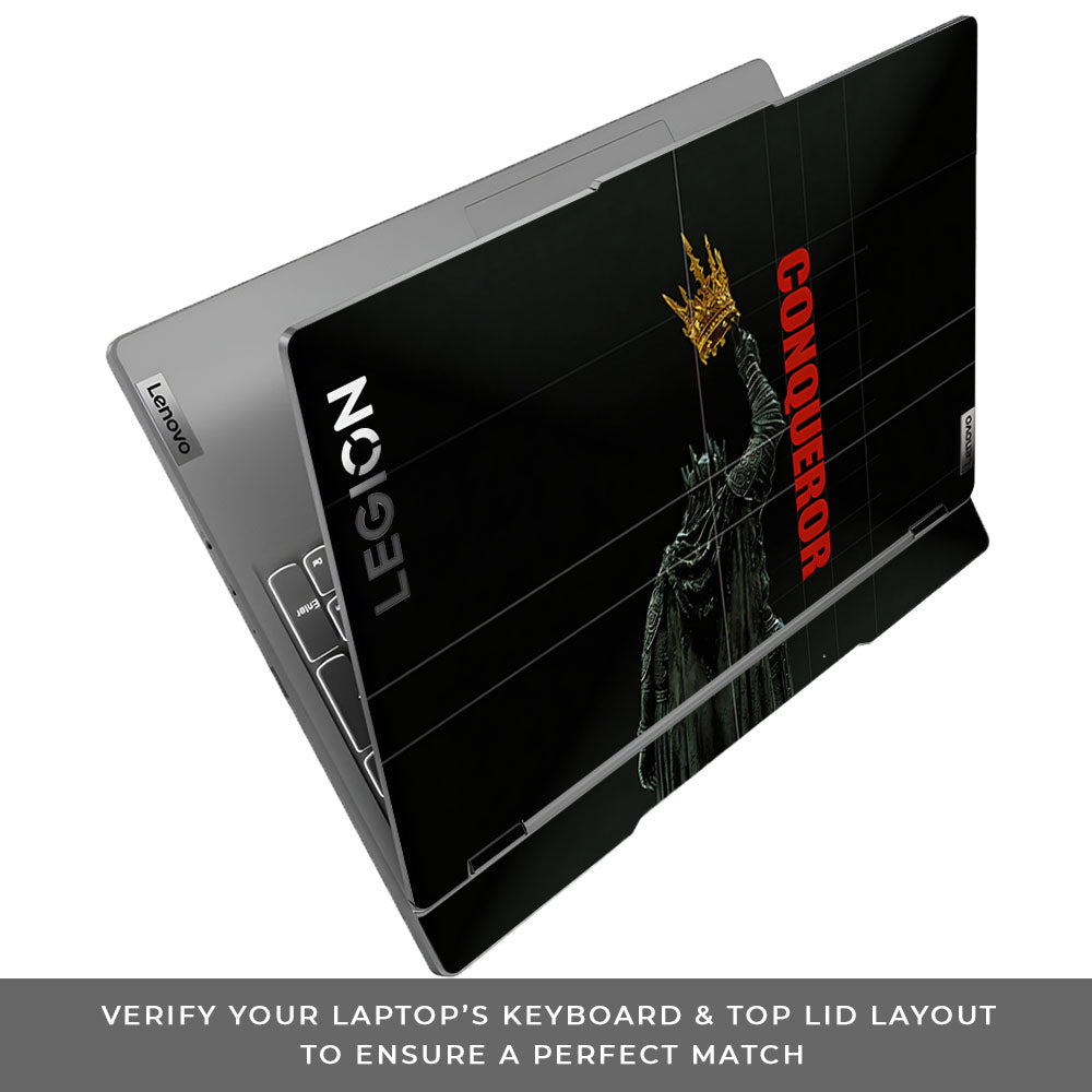 Crowned Conqueror Lenovo Legion 5 15IRX9 3D Laptop Skin