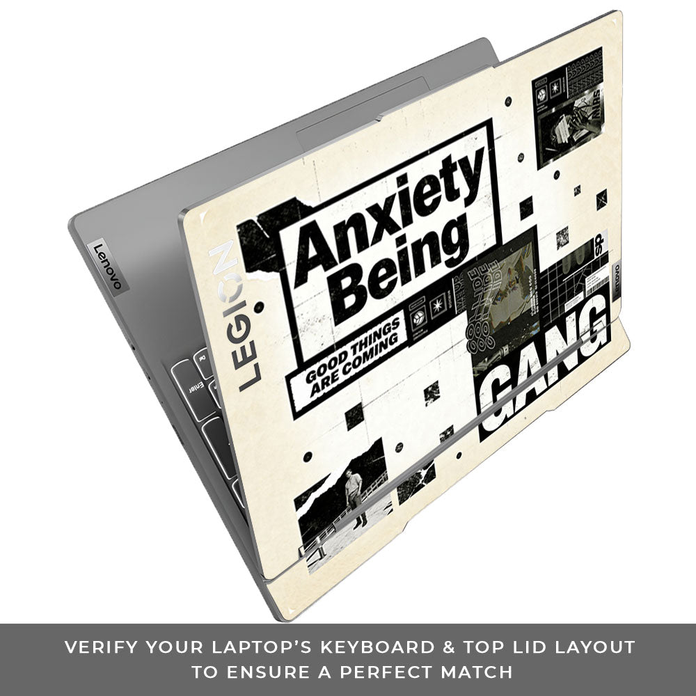 Anxiety Art Lenovo Legion 5 15IRX9 3D Laptop Skin