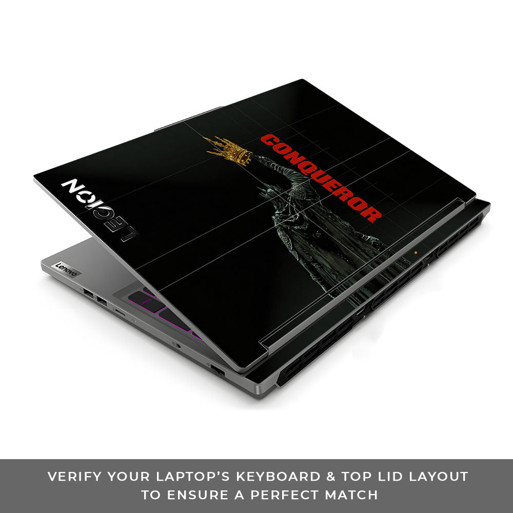 Crowned Conqueror Lenovo Legion 5 16IRX9 3D Laptop Skin