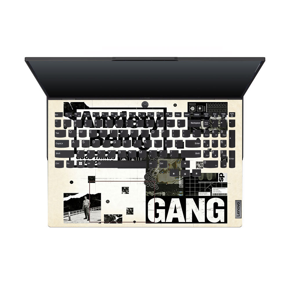 Anxiety Art Lenovo Legion 5 Pro 16IRX8 and 16IRX9 3D Laptop Skin