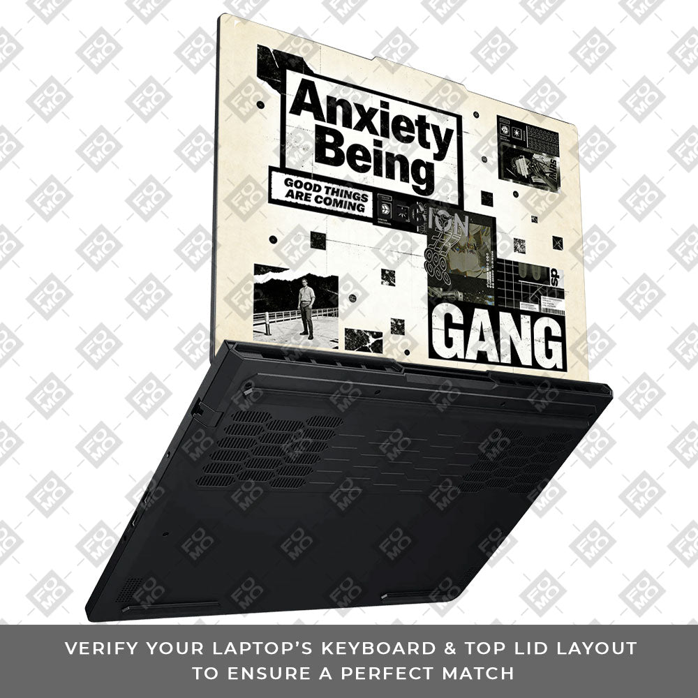 Anxiety Art Lenovo Legion Pro 5 16ADR10 3D Laptop Skin