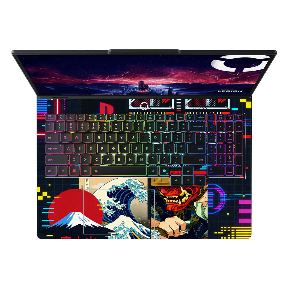 PlayStation Retro Lenovo Legion Pro 5 16ADR10 3D Laptop Skin