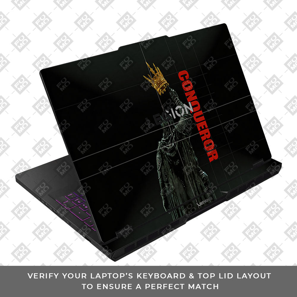 Crowned Conqueror Lenovo Legion Pro 5 16AFR10 3D Laptop Skin
