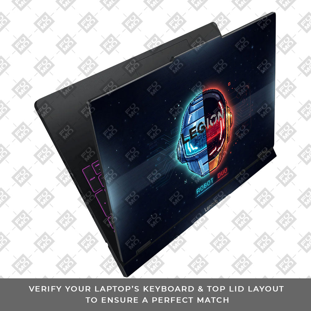 Robot Duo Lenovo Legion Pro 5 16IAX10 3D Laptop Skin