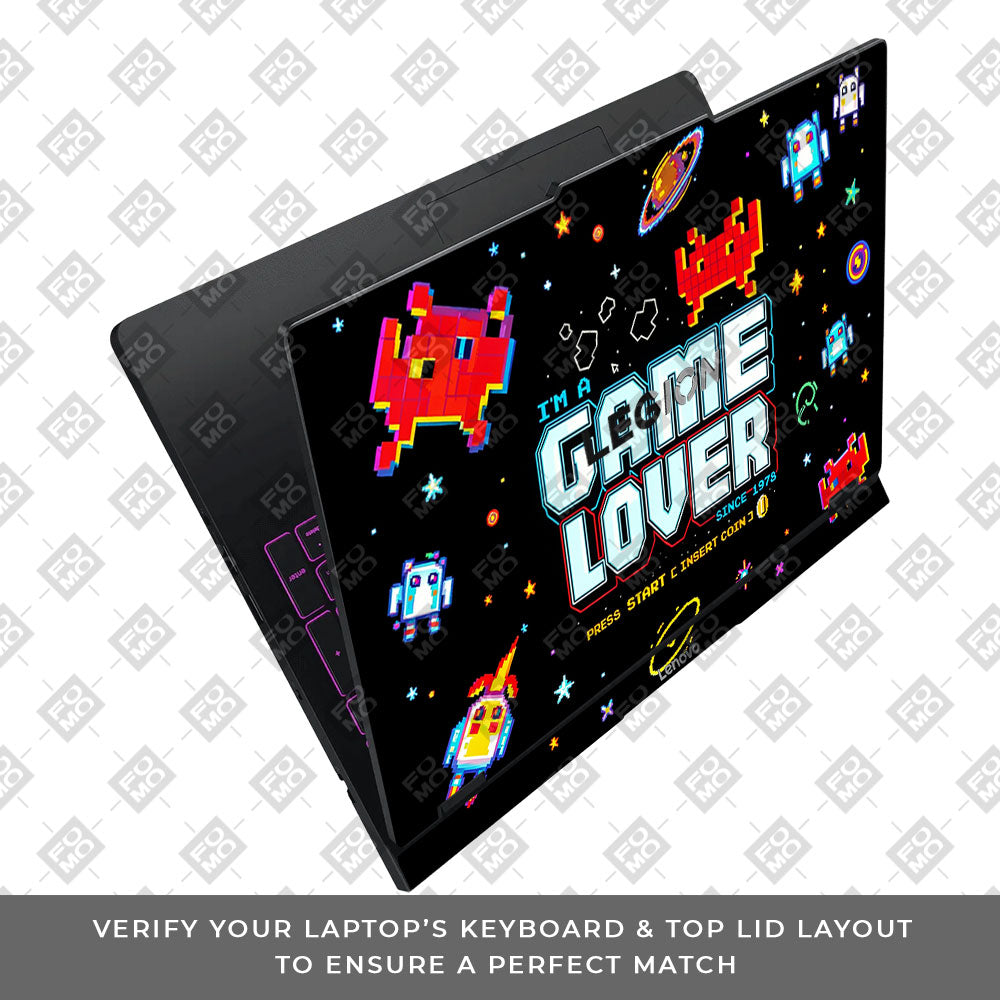 Gamer Lover Lenovo Legion Pro 5 16IAX10 3D Laptop Skin
