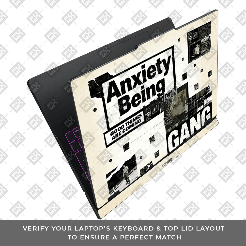 Anxiety Art Lenovo Legion Pro 5 16IAX10 3D Laptop Skin