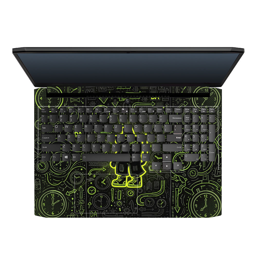 Watch Dog Alert Lenovo IdeaPad Gaming 3 15ACH6 and 15IHU6 3D Laptop Skin