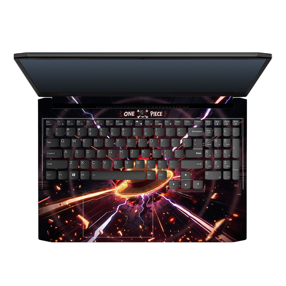 One Piece Fire Hat Lenovo IdeaPad Gaming 3 15ACH6 and 15IHU6 3D Laptop Skin