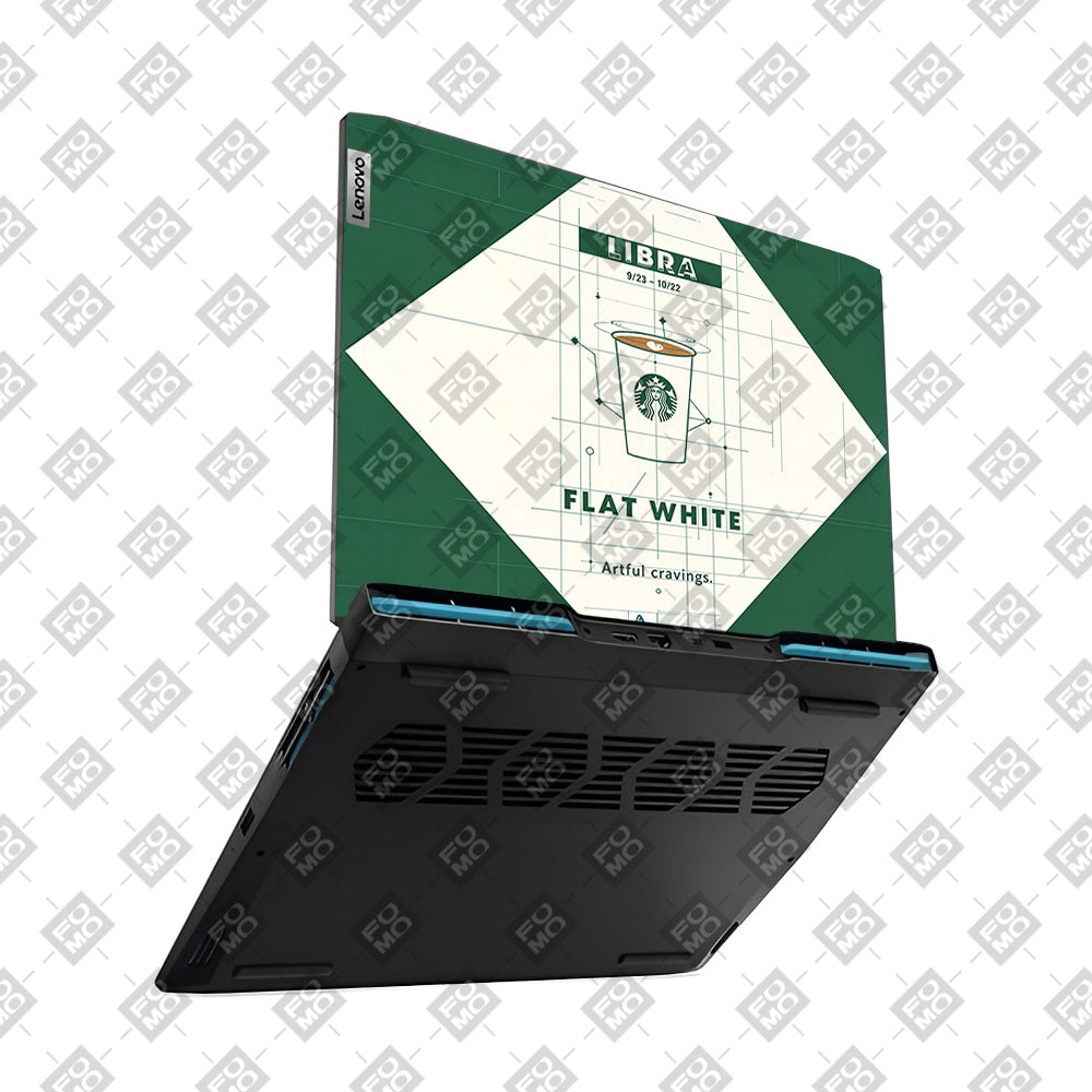 Libra Flat White Lenovo IdeaPad Gaming 3 15ARH7 and 15IAH7 3D Laptop Skin