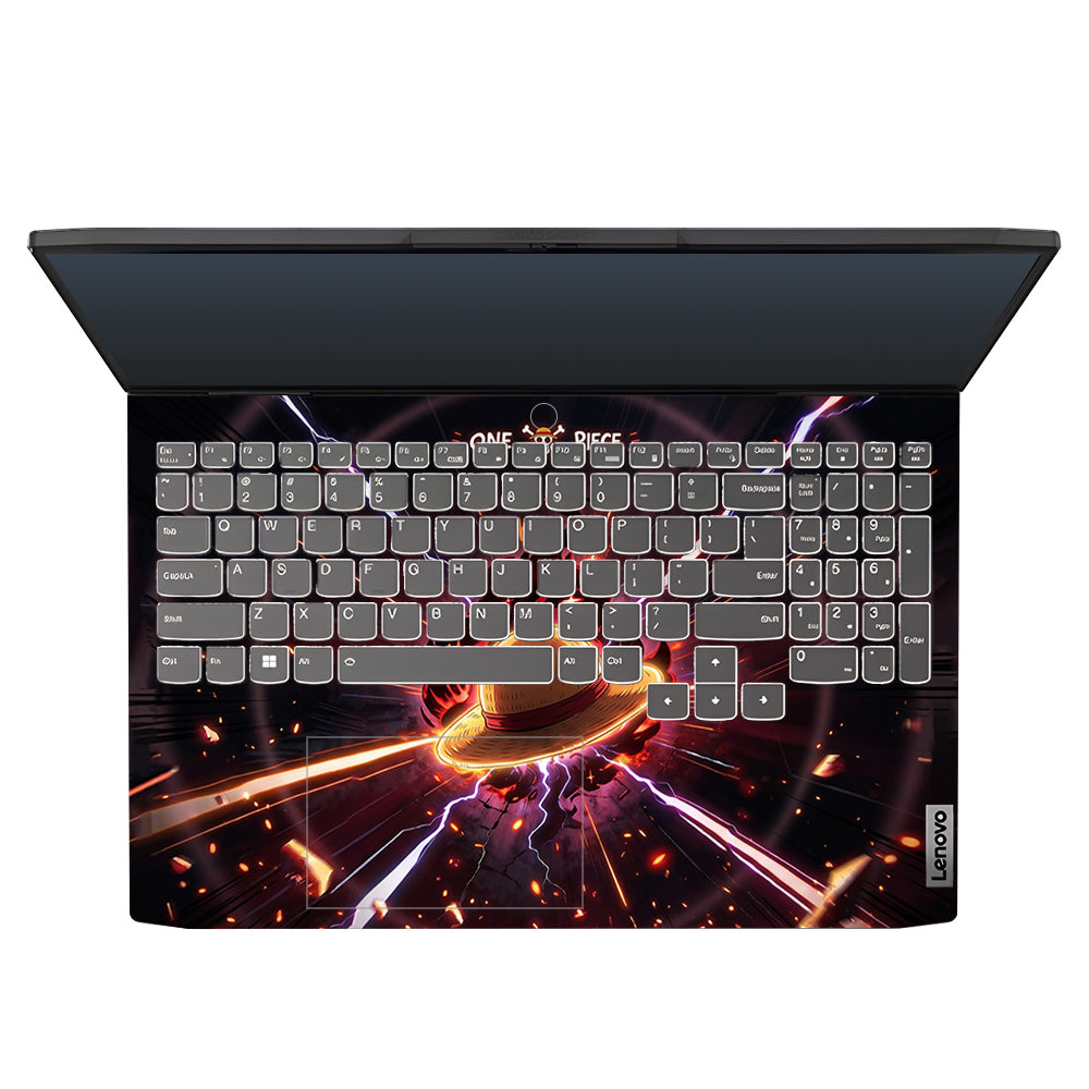 One Piece Fire Hat Lenovo IdeaPad Gaming 3 15ARH7 and 15IAH7 3D Laptop Skin