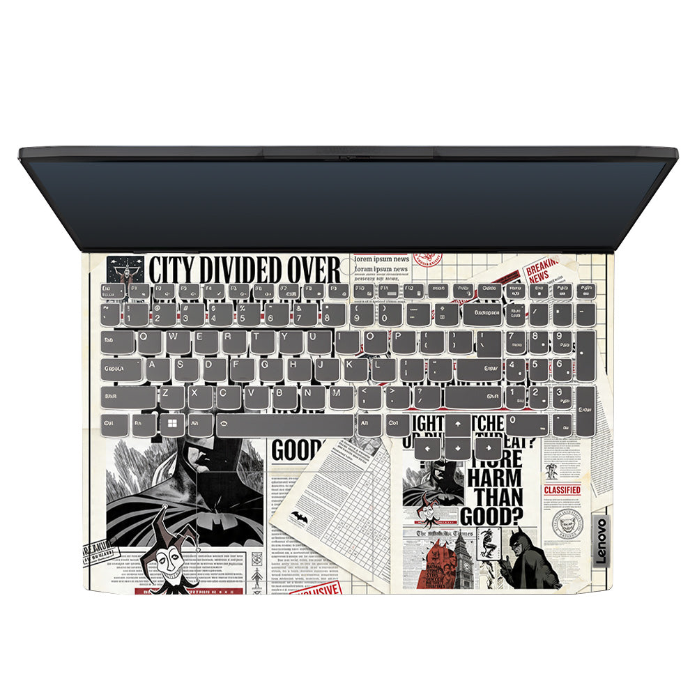 Batman Gotham’s Legacy Lenovo IdeaPad Gaming 3 15ARH7 and 15IAH7 3D Laptop Skin