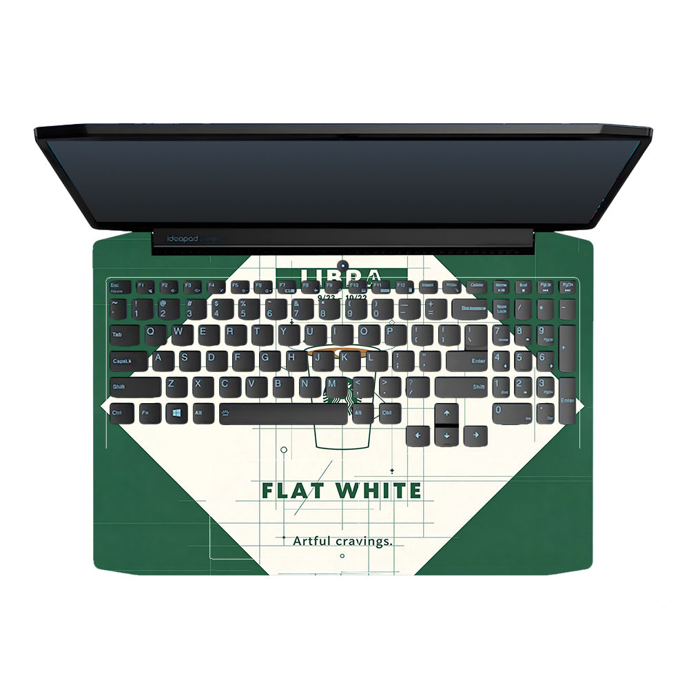 Libra Flat White Lenovo Ideapad Gaming 3 15ARH05 and 15IMH05 3D Laptop Skin