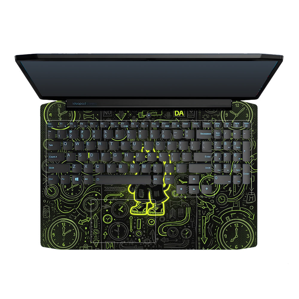 Watch Dog Alert Lenovo Ideapad Gaming 3 15ARH05 and 15IMH05 3D Laptop Skin