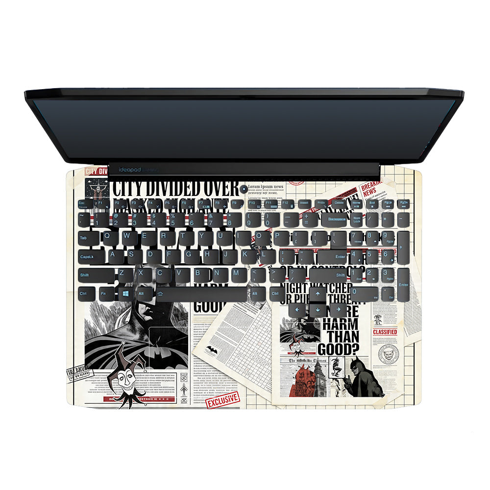 Batman Gotham’s Legacy Lenovo Ideapad Gaming 3 15ARH05 and 15IMH05 3D Laptop Skin