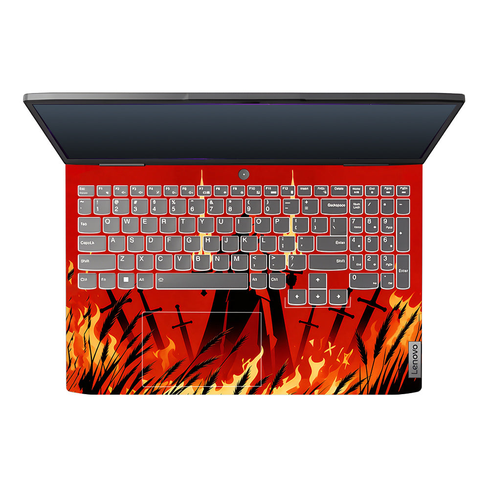 Knight of Flames Lenovo LOQ 2023 15IRH8, 15APH8  3D Laptop Skin