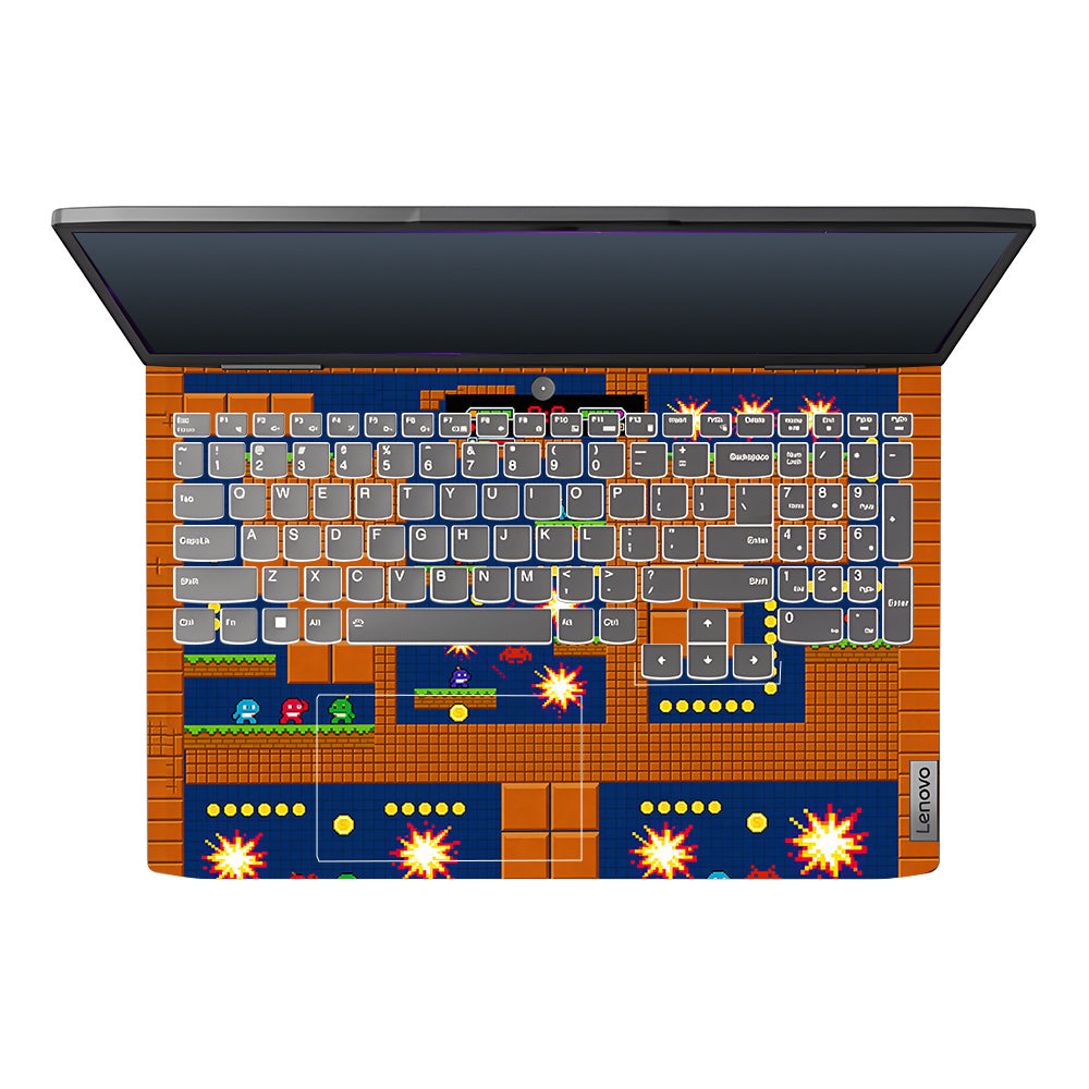 Pixelated Retro Arcade Lenovo LOQ 2023 15IRH8, 15APH8  3D Laptop Skin