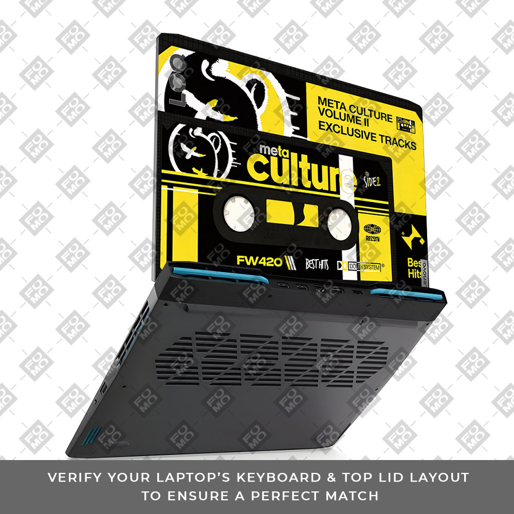 Meta Culture Lenovo LOQ 2023 15IRH8, 15APH8  3D Laptop Skin