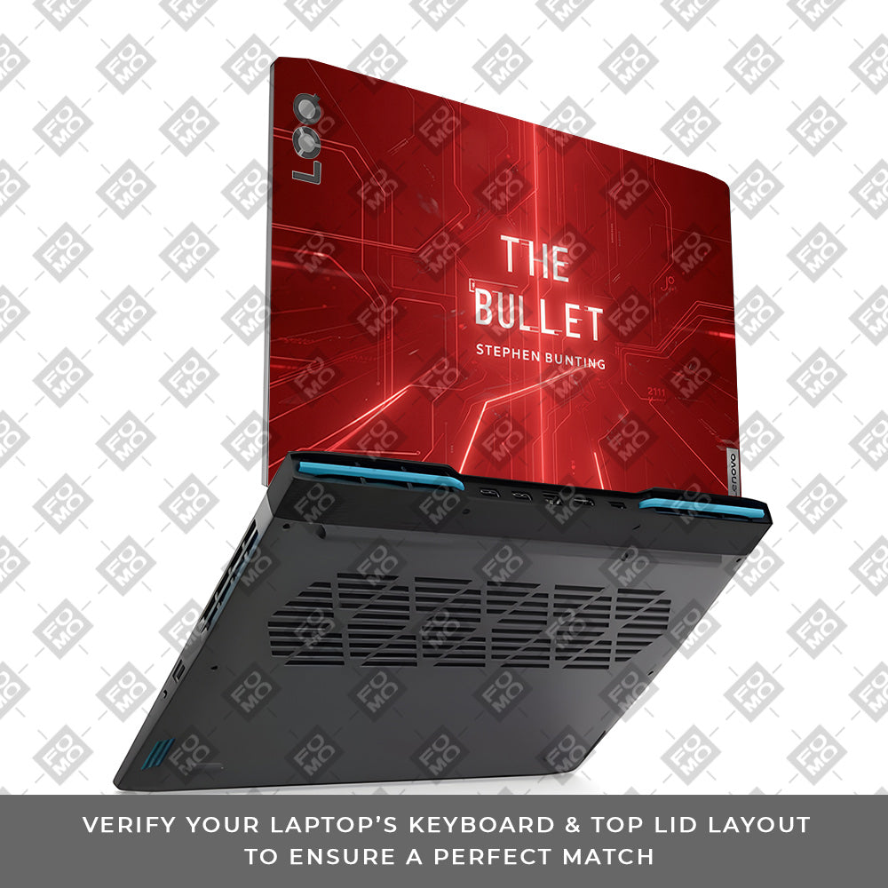 The Bullet Lenovo LOQ 2023 15IRH8, 15APH8  3D Laptop Skin