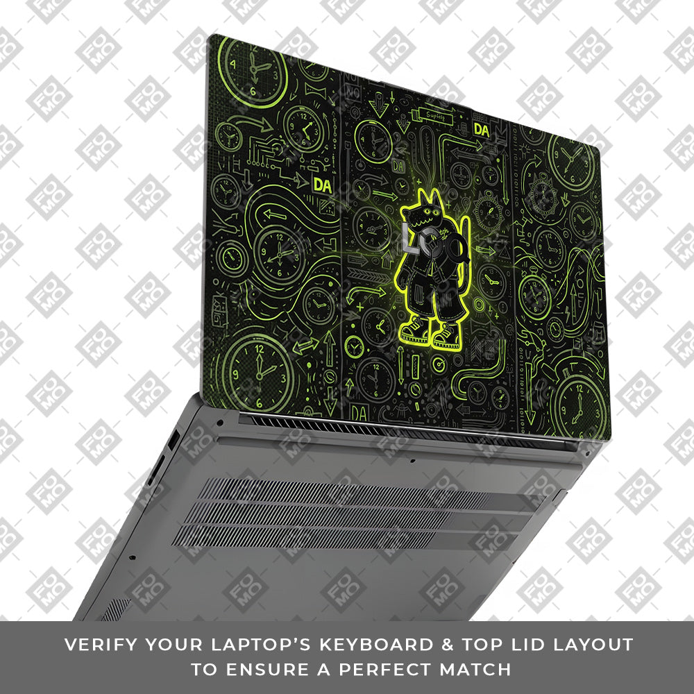 Watch Dog Alert Lenovo LOQ Essential 15IAX9E 3D Laptop Skin
