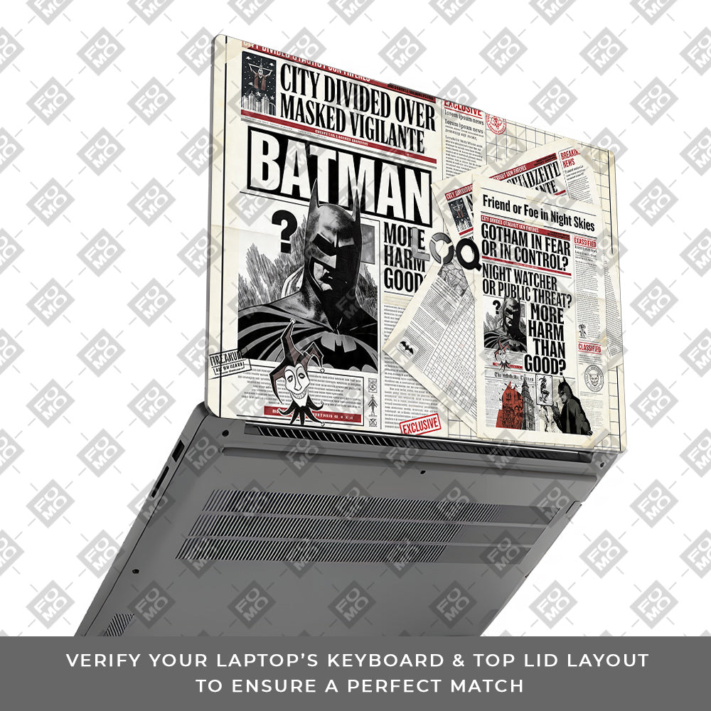 Batman Gotham’s Legacy Lenovo LOQ Essential 15IAX9E 3D Laptop Skin